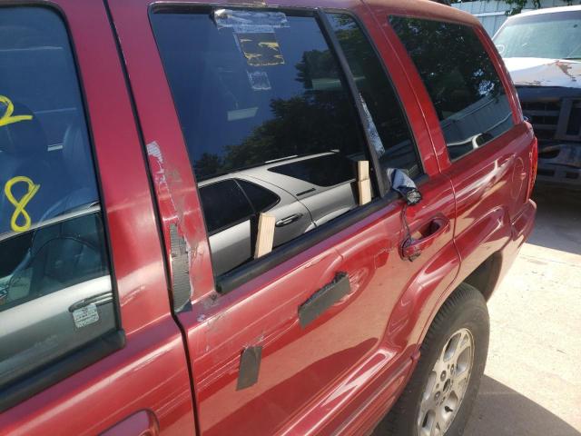 Photo 9 from auction – 2002 JEEP GRAND CHER with VIN 1J4GW58N72C121145
