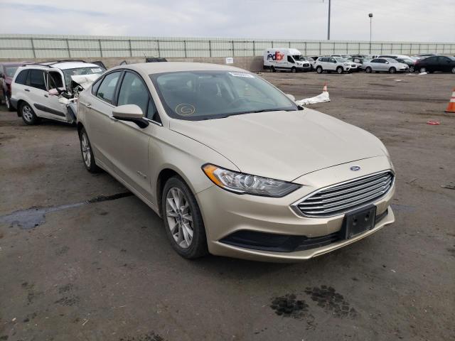 Photo 1 from auction – 2017 FORD FUSION SE with VIN 3FA6P0LU9HR287702