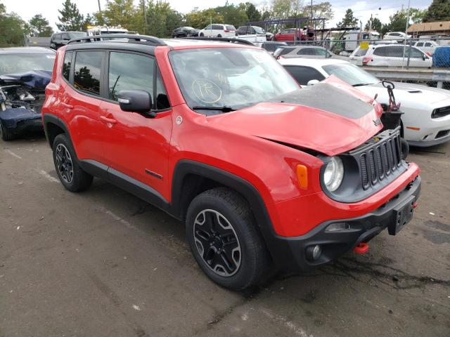 Photo 1 from auction – 2016 JEEP RENEGADE T with VIN ZACCJBCT2GPD27449