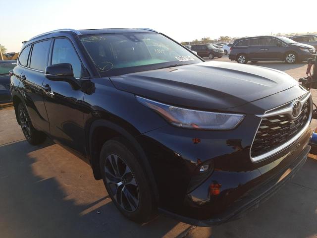 TOYOTA HIGHLANDER 2020 with VIN 5TDGZRBH0LS001839 - Photo from auction