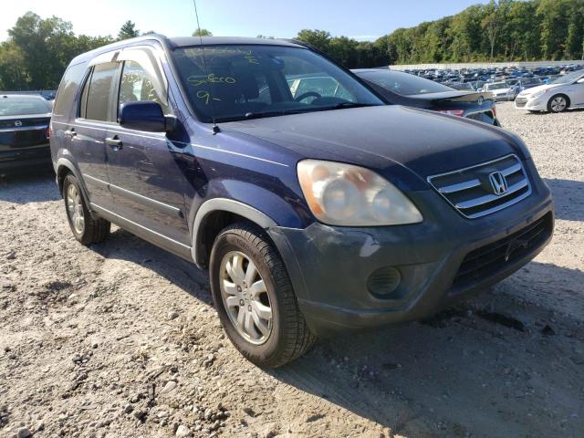 HONDA CR-V EX 2005 with VIN JHLRD78895C039371 - Photo from auction