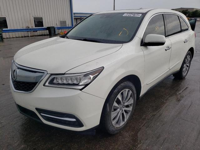 Photo 2 from auction – 2016 ACURA MDX TECHNO with VIN 5FRYD3H6XGB015293