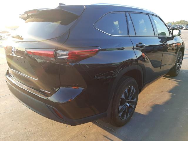 Photo 4 from auction – 2020 TOYOTA HIGHLANDER with VIN 5TDGZRBH0LS001839