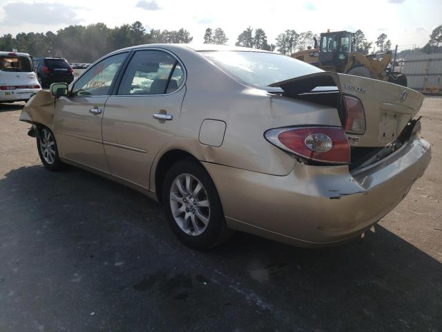 Photo 3 from auction – 2004 LEXUS ES 330 with VIN JTHBA30G345014695
