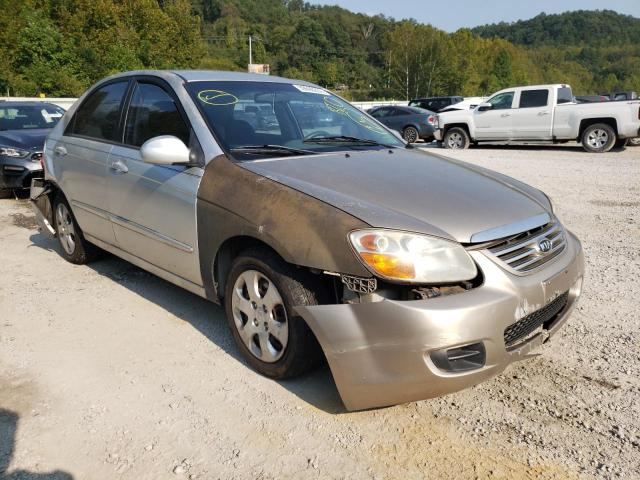 KIA SPECTRA EX 2009 with VIN KNAFE221795626381 - Photo from auction