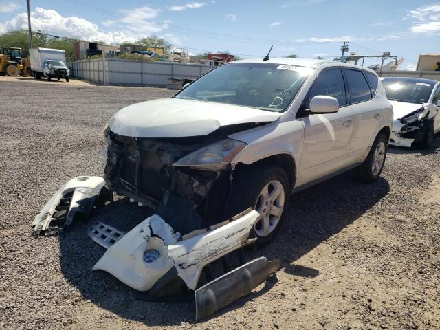 Photo 2 from auction – 2004 NISSAN MURANO SL with VIN JN8AZ08TX4W203302