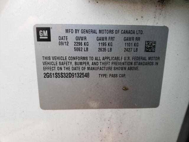 Photo 10 from auction – 2013 CADILLAC XTS PREMIU with VIN 2G61S5S32D9132548