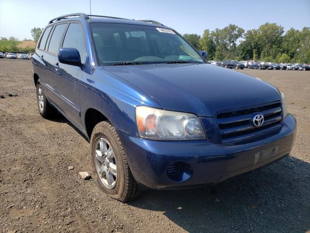 TOYOTA HIGHLANDER 2006 with VIN JTEGD21A760137043 - Photo from auction