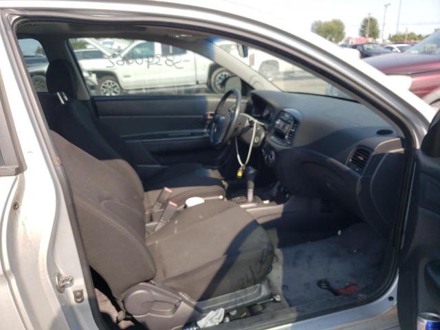 Photo 5 from auction – 2007 HYUNDAI ACCENT BAS with VIN KMHCN35C87U040778