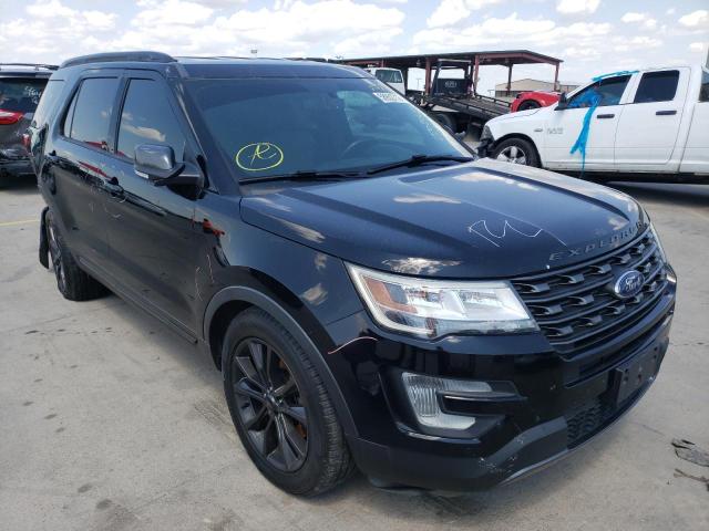 FORD EXPLORER X 2017 with VIN 1FM5K7D85HGA22342 - Photo from auction