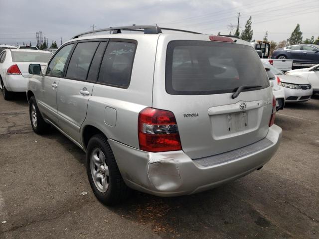 Photo 3 from auction – 2005 TOYOTA HIGHLANDER with VIN JTEGD21A650106039