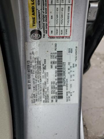Photo 10 from auction – 2011 FORD FUSION HYB with VIN 3FADP0L3XBR335522