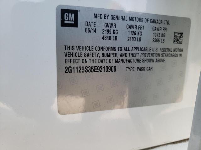 Photo 10 from auction – 2014 CHEVROLET IMPALA LT with VIN 2G1125S35E9310900