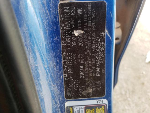 Foto 10 de la subasta – 2014 KIA FORTE EX con VIN KNAFX4A85E5124127