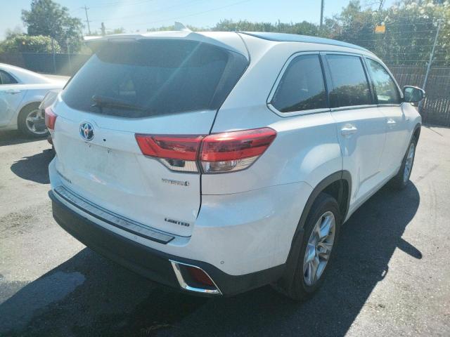 Photo 4 from auction – 2019 TOYOTA HIGHLANDER with VIN 5TDDGRFH2KS065821