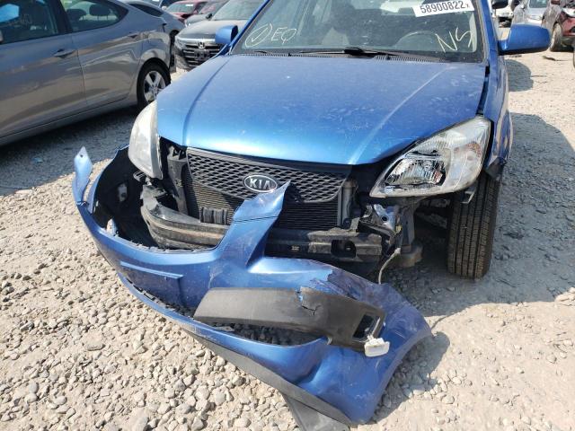 Photo 9 from auction – 2009 KIA RIO BASE with VIN KNADE223496443426