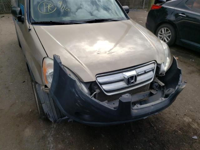Photo 9 from auction – 2005 HONDA CR-V LX with VIN JHLRD685X5C014186