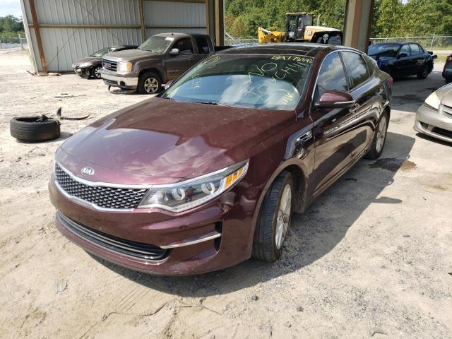 Photo 2 from auction – 2016 KIA OPTIMA EX with VIN 5XXGU4L35GG089525