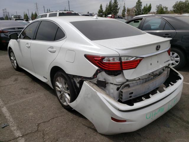 Photo 3 from auction – 2013 LEXUS ES 300H with VIN JTHBW1GG1D2009248
