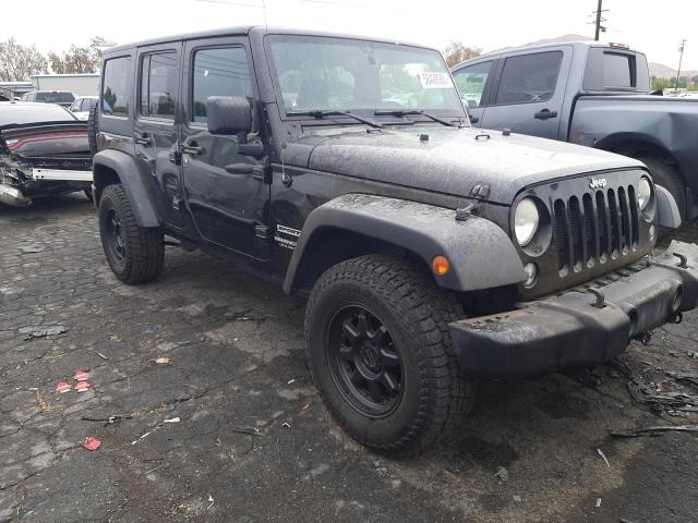 JEEP WRANGLER U 2014 with VIN 1C4BJWDG3EL133602 - Photo from auction