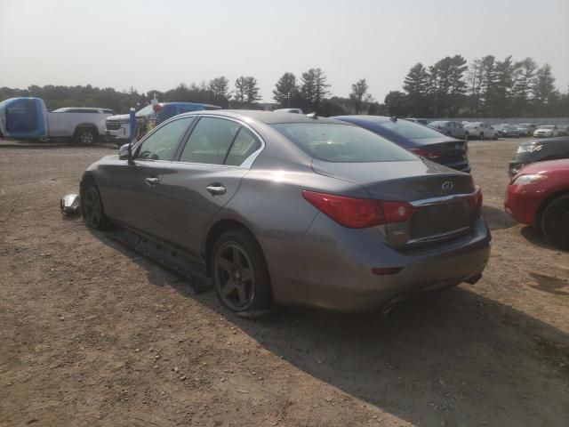Photo 3 from auction – 2014 INFINITI Q50 BASE with VIN JN1BV7AR4EM690208