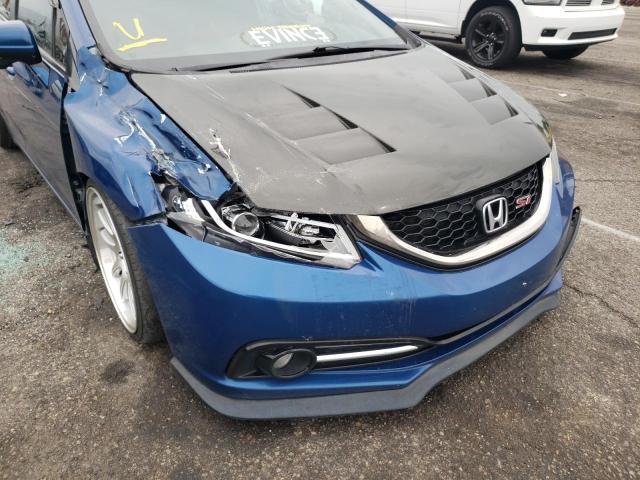 Photo 9 from auction – 2015 HONDA CIVIC SI with VIN 2HGFB6E57FH702804