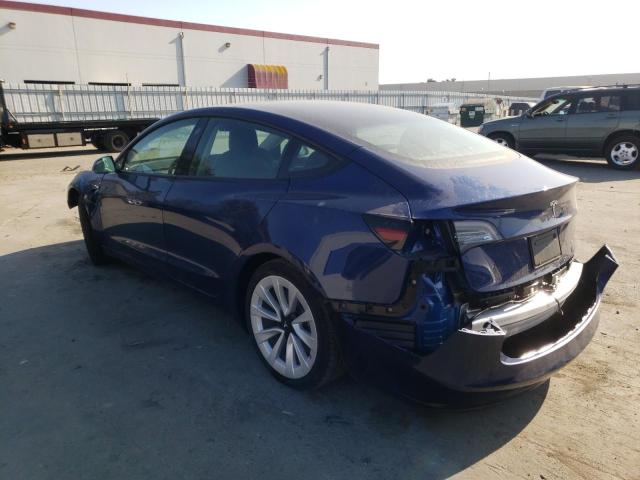 Photo 3 from auction – 2022 TESLA MODEL 3 with VIN 5YJ3E1EB0NF145594