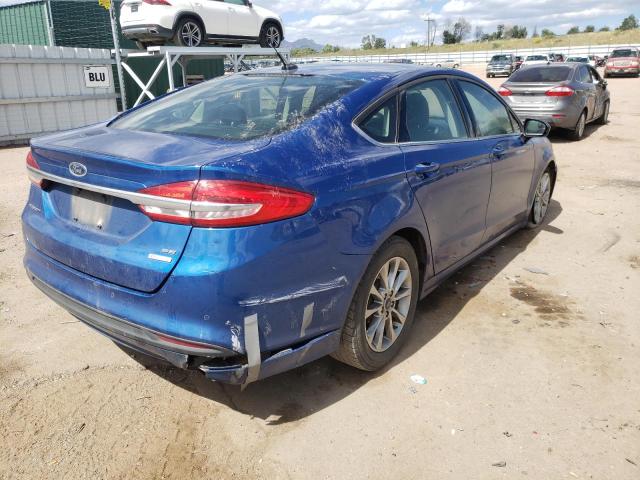Photo 4 from auction – 2017 FORD FUSION SE with VIN 3FA6P0HD5HR397770