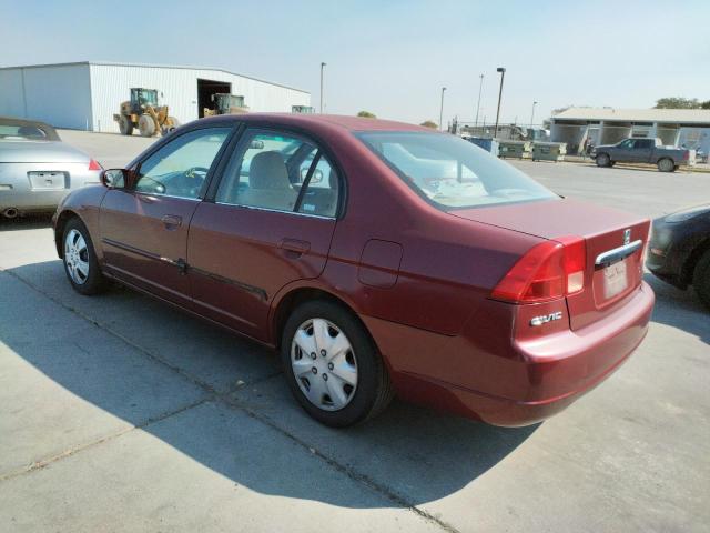 Photo 3 from auction – 2002 HONDA CIVIC EX with VIN 2HGES26742H536918