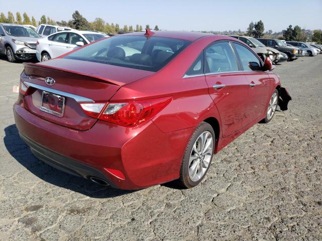 Photo 4 from auction – 2014 HYUNDAI SONATA SE with VIN 5NPEC4AC4EH852374