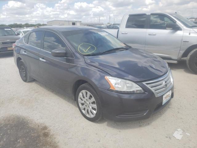 NISSAN SENTRA S 2014 with VIN 3N1AB7AP1EY333455 - Photo from auction