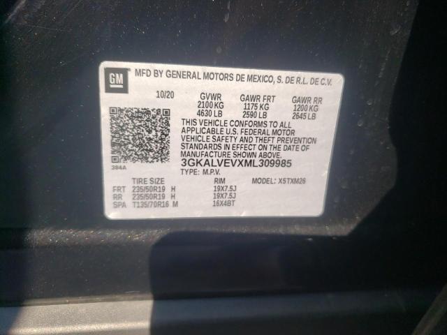 Photo 10 from auction – 2021 GMC TERRAIN SL with VIN 3GKALVEVXML309985