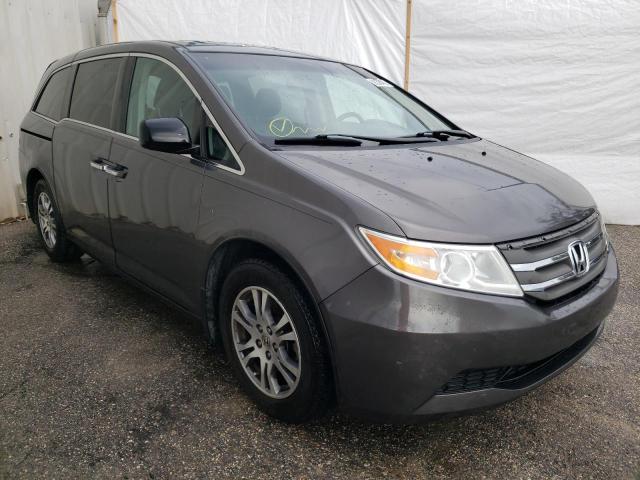 HONDA ODYSSEY EX 2013 with VIN 5FNRL5H64DB021221 - Photo from auction
