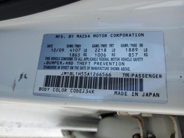 Photo 10 from auction – 2010 MAZDA 3 S with VIN JM1BL1H55A1266566