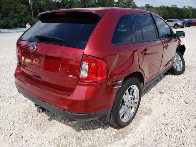 Photo 4 from auction – 2013 FORD EDGE SEL with VIN 2FMDK3JC6DBB06006