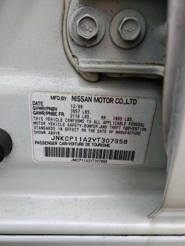 Photo 10 from auction – 2000 INFINITI G20 with VIN JNKCP11A2YT307958