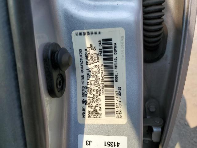 Photo 10 from auction – 2010 TOYOTA COROLLA BA with VIN 1NXBU4EE8AZ341774