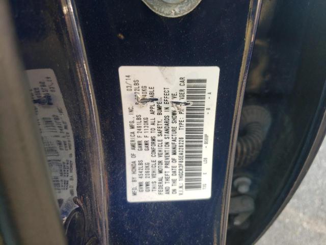Photo 10 from auction – 2014 HONDA ACCORD EXL with VIN 1HGCR3F85EA026226