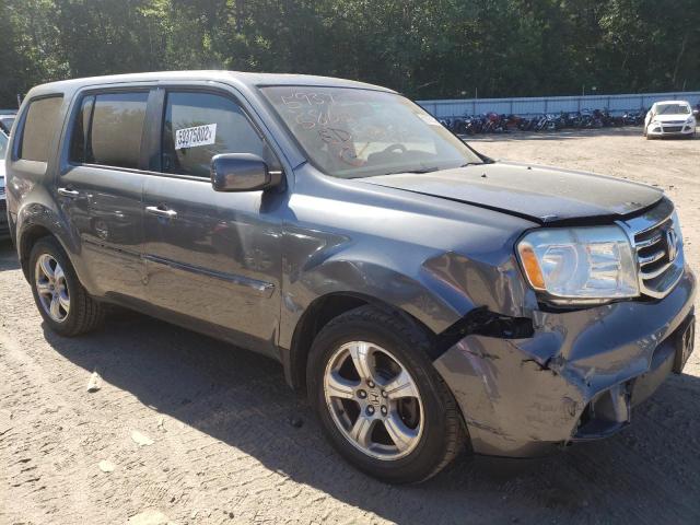 HONDA PILOT EXL 2013 with VIN 5FNYF4H65DB076208 - Photo from auction