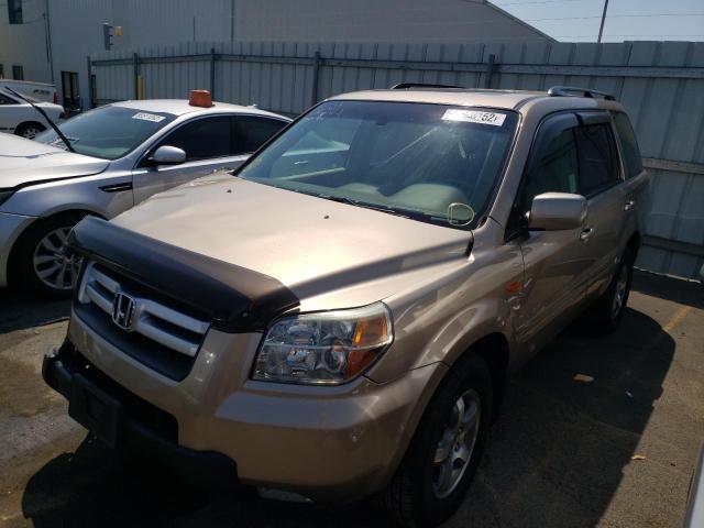 Photo 2 from auction – 2006 HONDA PILOT EX with VIN 5FNYF28616B016109