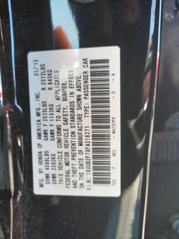 Photo 10 from auction – 2015 ACURA TLX ADVANC with VIN 19UUB2F7XFA016271