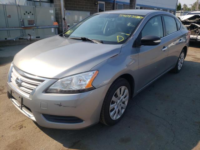 Photo 2 from auction – 2014 NISSAN SENTRA S with VIN 3N1AB7AP1EL613454