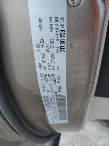 Photo 10 from auction – 2018 CHRYSLER PACIFICA T with VIN 2C4RC1EG1JR182874