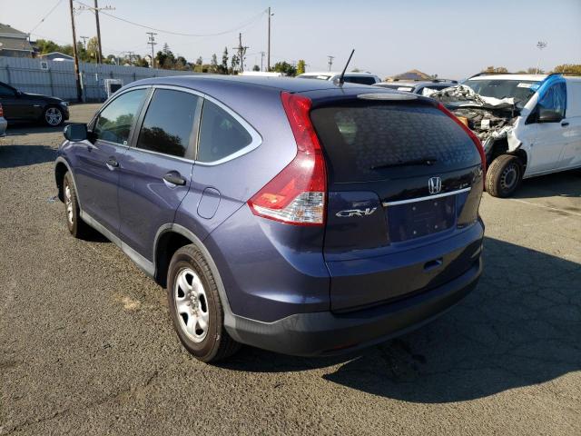 Photo 3 from auction – 2014 HONDA CR-V LX with VIN 2HKRM3H37EH539740