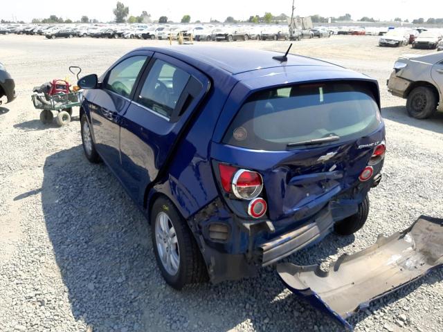 Photo 3 from auction – 2014 CHEVROLET SONIC LT with VIN 1G1JC6SHXE4149459