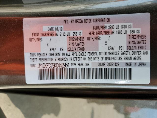 Photo 10 from auction – 2019 MAZDA CX-3 TOURI with VIN JM1DKFC79K0442964