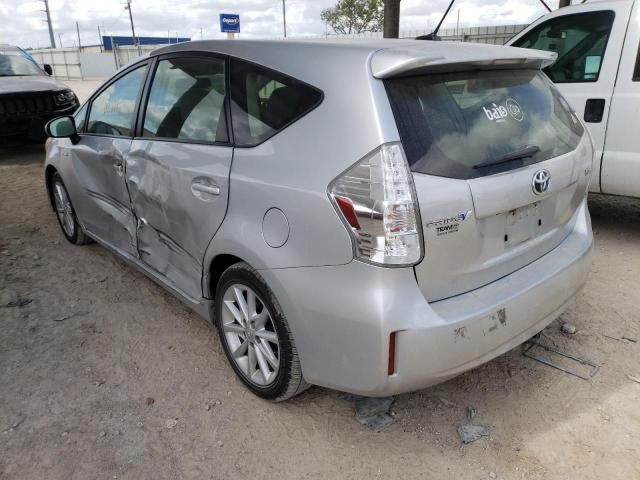 Photo 3 from auction – 2012 TOYOTA PRIUS V with VIN JTDZN3EU9C3164243