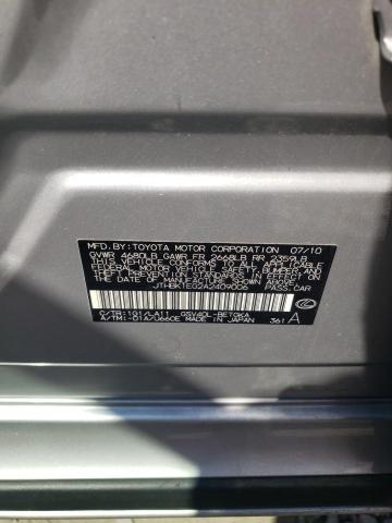 Photo 10 from auction – 2010 LEXUS ES 350 with VIN JTHBK1EG2A2409006