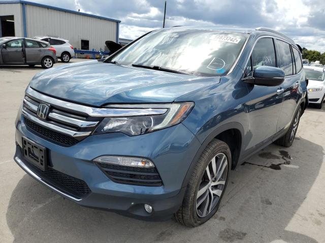 Photo 2 from auction – 2018 HONDA PILOT ELIT with VIN 5FNYF6H02JB026837