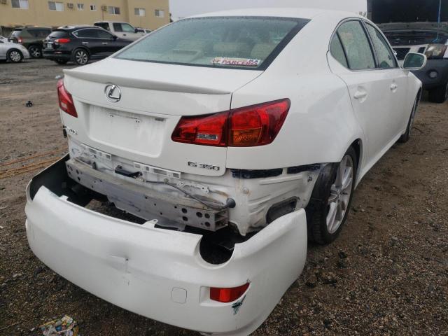 Photo 4 from auction – 2006 LEXUS IS 350 with VIN JTHBE262265011669
